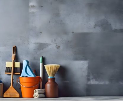 cleaning-home-tools-background-with-large-copy-space